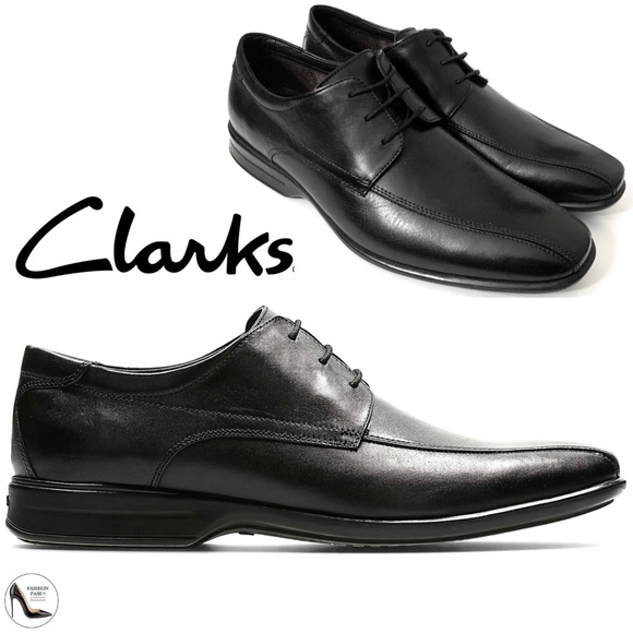 Clarks Other - Clarks Gadwell Over Lace Up Classic Dress Shoes Men’s Business Casual Loafers 9